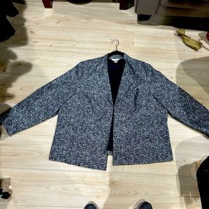 Beautiful CJ Banks 3x blue and white blazer!!!